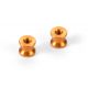 ALU MOUNT 6.0MM - ORANGE (2) --- Replaced with #376366-K