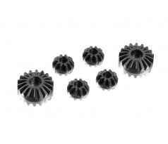 GRAPHITE GEAR DIFF BEVEL & SATELLITE GEARS (2+4) --- Replaced with #304932