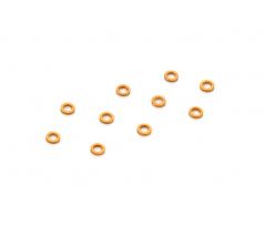 ALU SHIM 3x5x1.0MM - ORANGE (10)