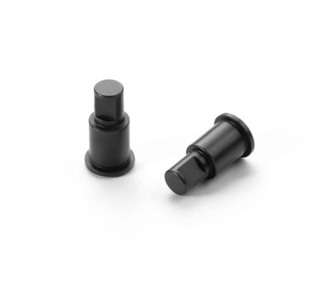 STEEL STEERING BLOCK PIVOT PIN (2)