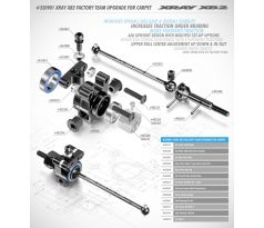 XRAY XB2 FACTORY TEAM UPGRADE FOR CARPET