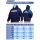 XRAY SWEATER HOODED - BLUE (XS)
