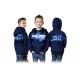 XRAY JUNIOR SWEATER HOODED WITH ZIPPER - BLUE (XXL)