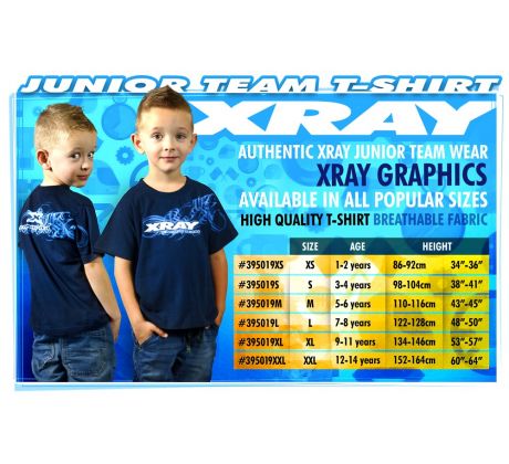 XRAY JUNIOR TEAM T-SHIRT (12/14 - 152-164cm)