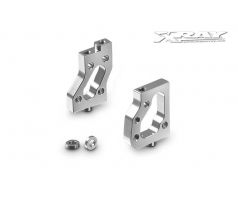 ALU RADIO PLATE MOUNTS (L+R) - SWISS 7075 T6c