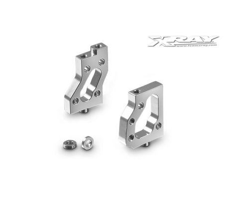 ALU RADIO PLATE MOUNTS (L+R) - SWISS 7075 T6c