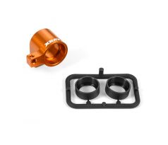 ALU FRONT MIDDLE SHAFT HOLDER - ORANGE - SET