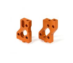 ALU RADIO PLATE MOUNTS (L+R) - SWISS 7075 T6 - ORANGE