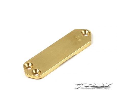 BRASS CHASSIS WEIGHT FRONT 25G