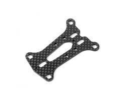 X1'19 GRAPHITE ARM MOUNT PLATE - WIDE TRACK-WIDTH - 2.5MM