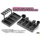 HUDY ALU TRAY FOR ON-ROAD DIFF & SHOCKS