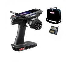 Sanwa M17 Radio + RX-491 Receiver & Preinstalled Battery with Transmitter Bag