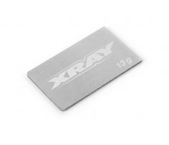 XRAY PURE TUNGSTEN CHASSIS WEIGHT 13g (2)