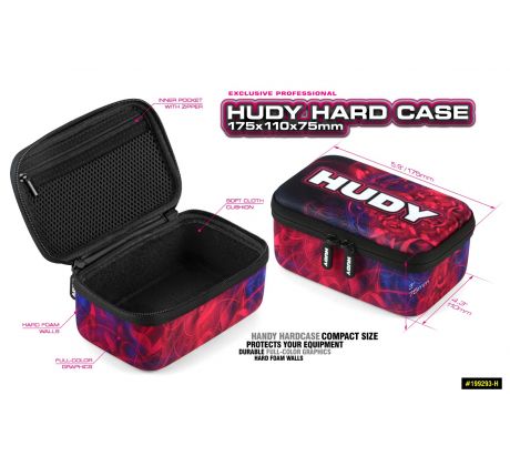 HUDY HARD CASE - 175x110x75MM - ACCESSORIES BAG MEDIUM