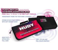 HUDY SET-UP BAG FOR 1/10 TC CARS - EXCLUSIVE EDITION - CUSTOM NAME