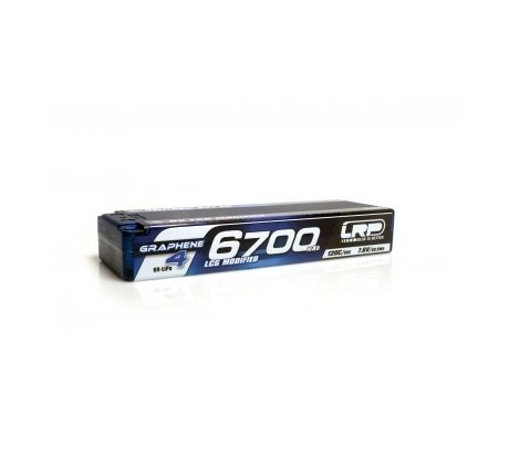 HV LCG Modified GRAPHENE-4 6700mAh Hardcase Akku - 7.6V LiPo - 120C/60C