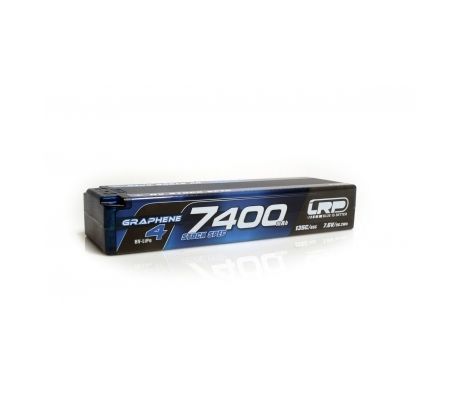 HV Stock Spec GRAPHENE-4 7400mAh Hardcase Akku - 7.6V LiPo - 135C/65C