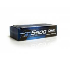 HV Stock Spec Shorty GRAPHENE-4 5900mAh Hardcase Akku - 7.6V LiPo - 135C/65C