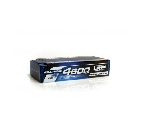 HV LCG Modified Shorty GRAPHENE-4 4600mAh Hardcase Akku - 7.6V LiPo - 120C/60C