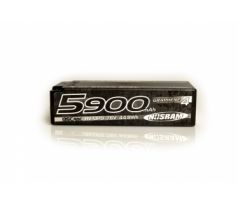 Nosram HV Stock Spec Shorty GRAPHENE-4 5900mAh Hardcase Akku - 7.6V LiPo - 135C/65C