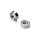 BALL-BEARING 8x16x5 STEEL SEALED - GREASE (2)