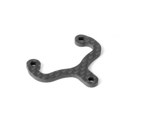 GRAPHITE REAR BODY POST HOLDER 2.2MM