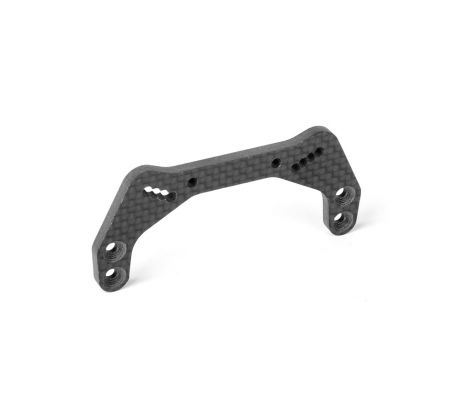 XB2'21 GRAPHITE SHOCK TOWER - 4-HOLES - FRONT - 3.5MM