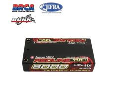 Gens ace Redline Series 8000mAh 3,8V 1S 130C HV LiPo (4mm, 147g)