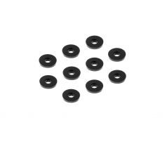 ALU SHIM 3x9x1.0MM - BLACK (10)