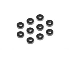 ALU SHIM 3x7x2.0MM - BLACK (10)