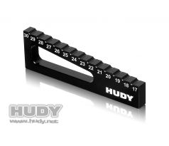 CHASSIS RIDE HEIGHT GAUGE 17MM TO 30MM FOR 1/8 & 1/10 OFF-ROAD