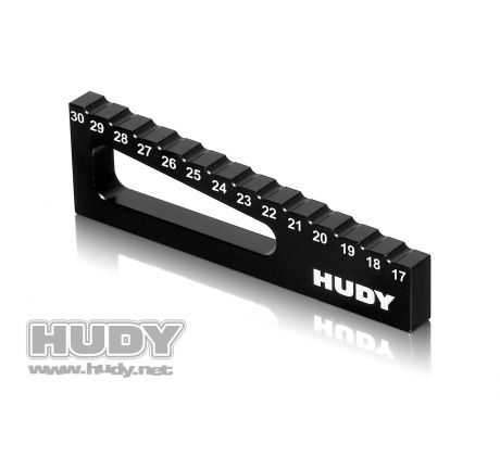 CHASSIS RIDE HEIGHT GAUGE 17MM TO 30MM FOR 1/8 & 1/10 OFF-ROAD