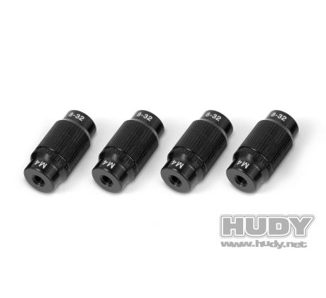 ALU NUT FOR 1/10 OFF-ROAD SET-UP SYSTEM (4)