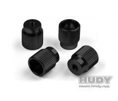 ALU NUT FOR 1/10 TOURING SET-UP SYSTEM (4)