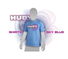 HUDY T-SHIRT - SKY BLUE (L)