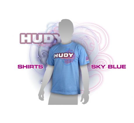 HUDY T-SHIRT - SKY BLUE (XL)