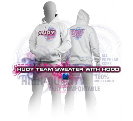 HUDY SWEATER HOODED - WHITE (XXL)