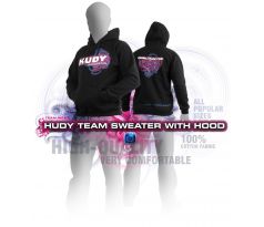 HUDY SWEATER HOODED - BLACK (L)