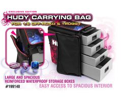 HUDY 1/8 OFF-ROAD & TRUGGY CARRYING BAG + TOOL BAG - EXCLUSIVE EDITION