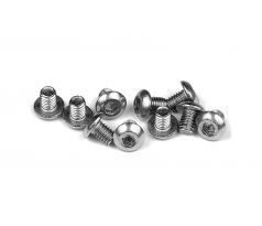 HEX SCREW SH M3x4 - STAINLESS  (10)