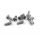 SCREW PHILLIPS M2.5x6 - STAINLESS  (10)