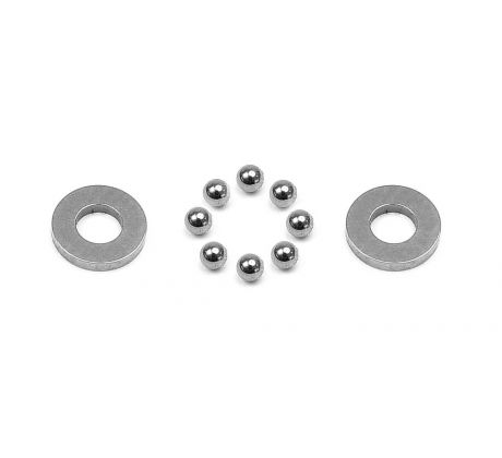 CARBIDE BALL-BEARING AXIAL 2.5x5.4x0.8