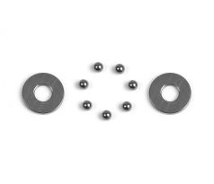 CARBIDE BALL-BEARING AXIAL 2.8x6.5x0.8