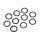 WASHER S 4x8x0.1  (10)