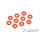 SILICONE O-RING 3.4x2  (10)