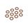 SILICONE O-RING 8x2  (10)