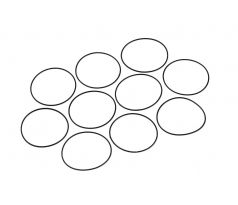 SILICONE O-RING 24x0.7  (10)