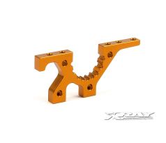 T3 ALU FRONT LOWER SUSP. ADJUST. BULKHEAD - ORANGE