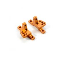 ALU UPPER CLAMP WITH 4 ADJ. ROLL-CENTERS (L+R) - ORANGE