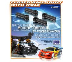 COMPOSITE BALL JOINT 4.9MM - CLOSED WITH HOLE (4)